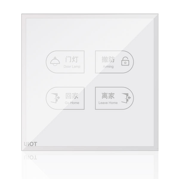 定制面板（四键白）