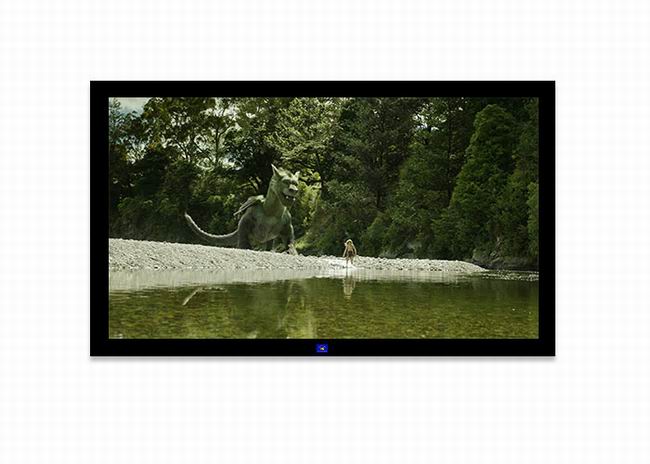 亿立 A4K系列150寸 挑战者透声幕 ezFrame6透声画框幕