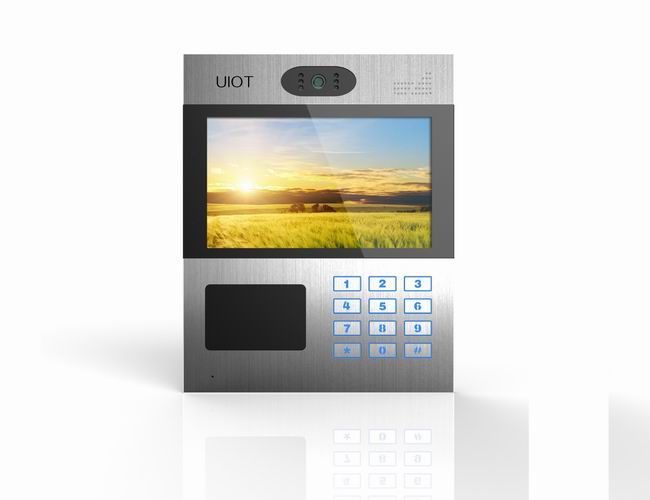 [UIOT]物联网可视对讲围墙机（银色）